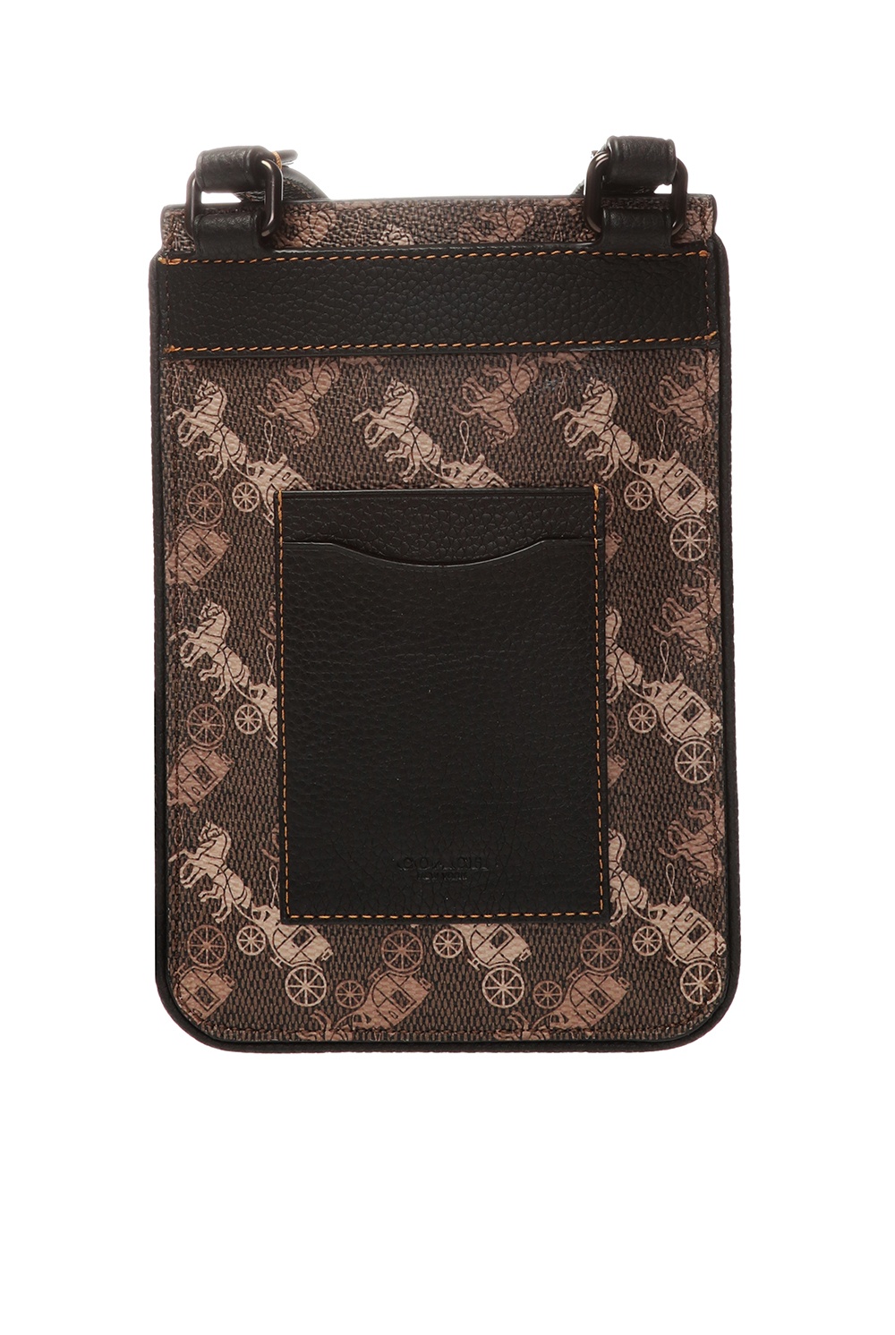 Brown Patterned neck pouch Coach - Vitkac TW